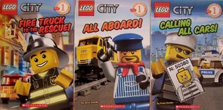 [03208] ^R.e.a.d@ Lego City Readers Collection - 3 Book Set (Fire Truck to the Rescue / Calling All Cars / All Aboard - Scholastic Readers Level 1, Level 1) - Sonia Sander %P.D.F~