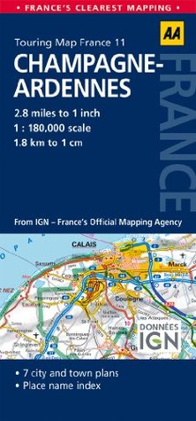 [672d2] !Full* *Download^ AA Road Map Champagne-Ardennes (AA Touring Map France 11) (Road Map France) - A.A. Publishing #P.D.F#