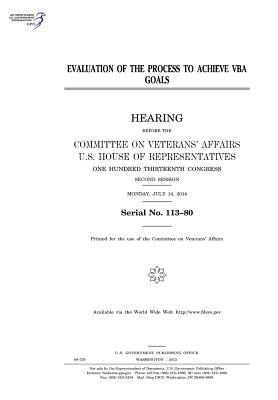 [079b0] ~R.e.a.d* Evaluation of the Process to Achieve VBA Goals - U.S. Congress @PDF~