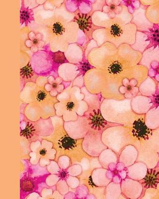 [81110] %Read@ @Online# Journal: Watercolor Flower Petals (Orange) 8x10 - Graph Journal - Journal with Graph Paper Pages, Square Grid Pattern -  @e.P.u.b%