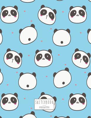[f3e4a] !Read% %Online# Sketchbook: Panda on Blue Cover (8.5 X 11) Inches 110 Pages, Blank Unlined Paper for Sketching, Drawing, Whiting, Journaling & Doodling - Fos Sette *PDF#