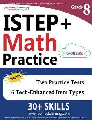 [28693] !Read^ Istep  Test Prep: 8th Grade Math Practice Workbook and Full-Length Online Assessments: Indiana Study Guide - Lumos Learning @PDF@