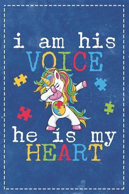 [63fc9] %Read@ #Online# Autism Awareness: I Am His Voice He Is My Heart Dabbing Unicorn Composition Notebook College Students Wide Ruled Line Paper 6x9 Mom Dad Supporting Autism & Autistic Kids - Kindelephant ^P.D.F#