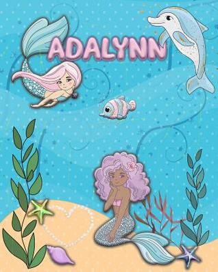 [3bede] @F.u.l.l.! %D.o.w.n.l.o.a.d^ Handwriting Practice 120 Page Mermaid Pals Book Adalynn: Primary Grades Handwriting Book K-2 - Lacy Pisces *P.D.F@