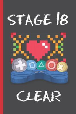 [5fde5] %Download! Stage 18 Clear: HAPPY BIRTHDAY! 6 X 9 BLANK LINED NOTEBOOK 120 Pgs. CREATIVE AND FUNNY BIRTHDAY GIFT. Journal, Diary, Planner. 18 YEARS OLD. -  #P.D.F~