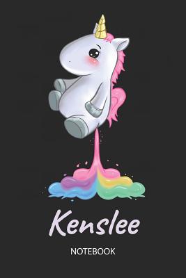 [73a2b] ~Read@ *Online~ Kenslee - Notebook: Blank Ruled Personalized & Customized Name Rainbow Farting Unicorn School Notebook Journal for Girls & Women. Funny Unicorn Desk Accessories for Kindergarten, Primary, Back To School Supplies, Birthday & Christmas Gift for Women. -  #e.P.u.b~