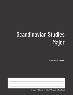 [5e017] *Read^ @Online% Scandinavian Studies Major Composition Notebook: College Ruled Book for Students - Study, Write, Draw, Journal & more in this 110 page Workbook -  ~e.P.u.b%