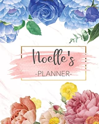 [f0fb0] *Download^ Noelle's Planner: Monthly Planner 3 Years January - December 2020-2022 Monthly View Calendar Views Floral Cover - Sunday start - Babanana Planner ~ePub!