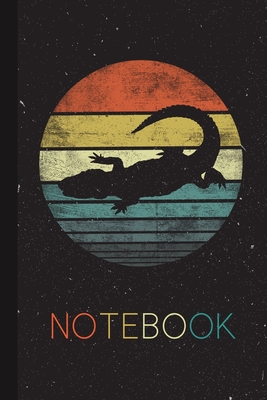 [1f505] #F.u.l.l.! *D.o.w.n.l.o.a.d^ Notebook: Crocodile Lover Gifts Retro Vintage Zoo Reptile Animal Silhouette Blank Lined Blank Lined Notebook for Women Men Kids Present Thanksgiving / Birthday / Party Christmas Journal for Her Him - Joann Sports Publishing @ePub!